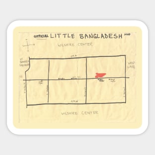 Little Bangladesh Sticker